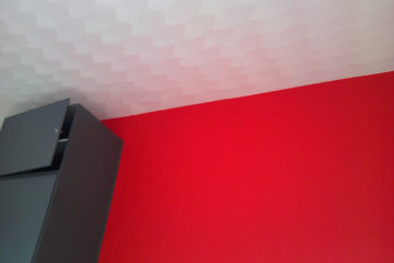 binnenschilderwerk schilder in amersfoort plafond muren wit rood kamer stukadoor romandeklusman.nl